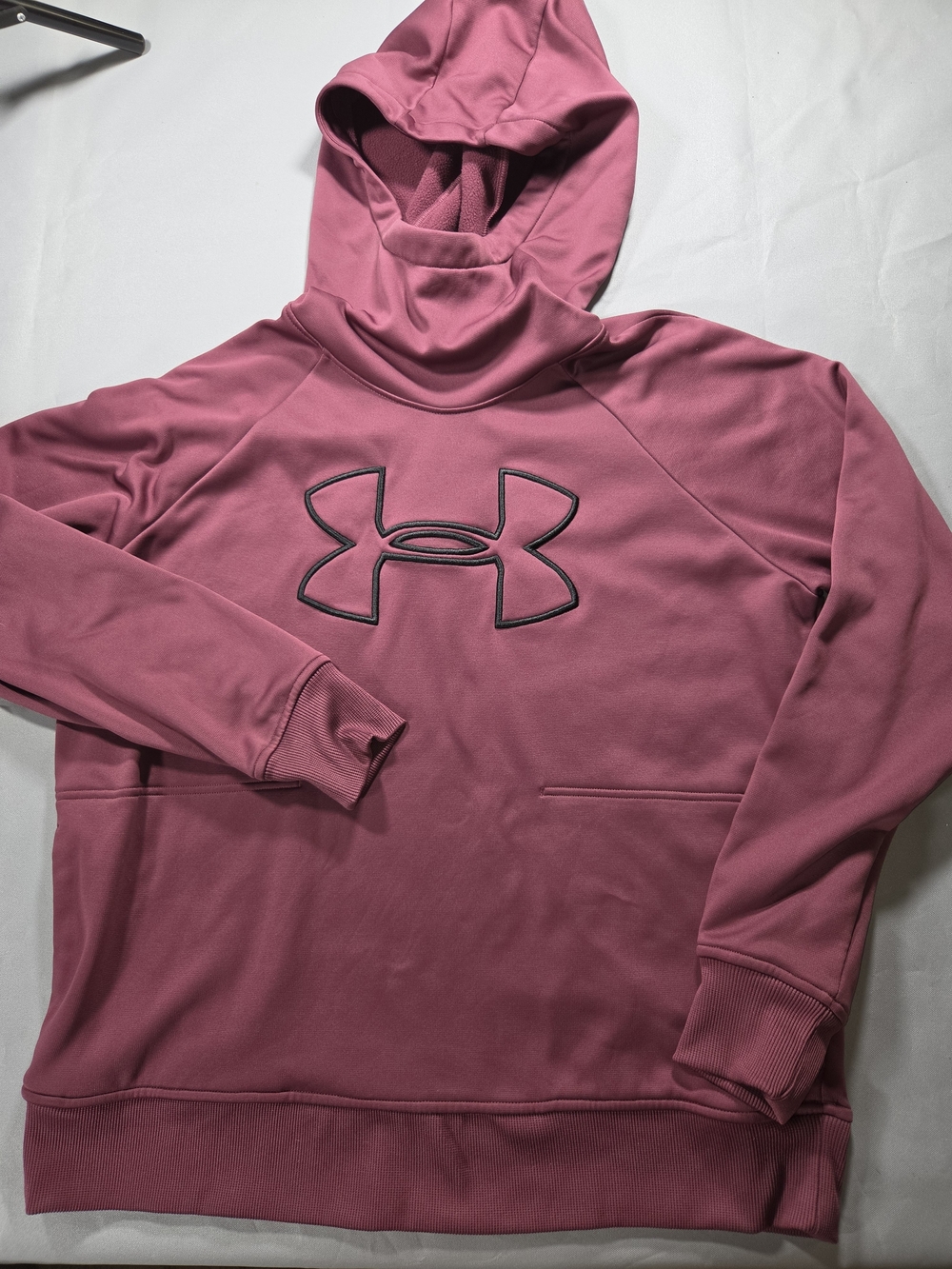 Under Armour Pullover Hoodie Sweatshirt Coldgear Fleece Lined Womens X-Large